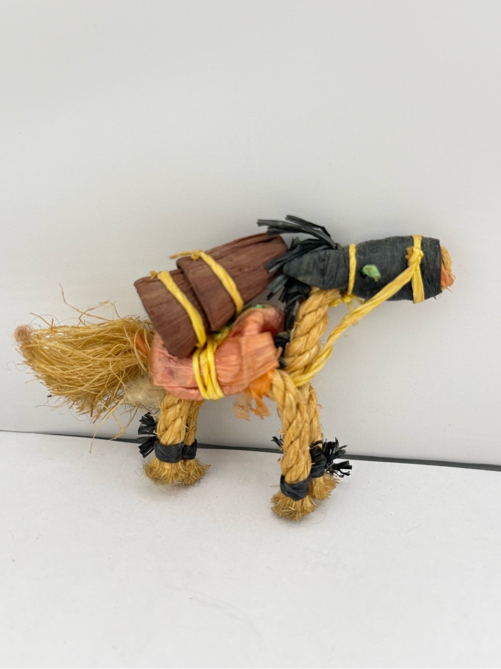 Vintage Shinobi-goma straw horse